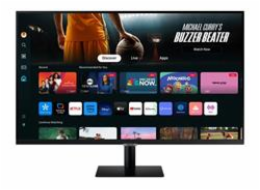 Samsung Smart M7/LS32DM702UUXDU/32"/VA/4K UHD/60Hz/4ms/Black/3R