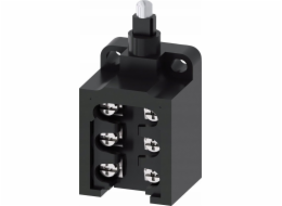 Sirius Marginal Switch Otevřené plastové pouzdro 30 mm znaménko kontaktů 1Z+2R s kovovým piss 3Se5250-0LC05