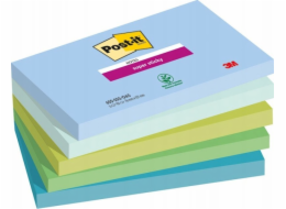 Post-It 3M Post-it® Super Sticky Notes, OASIS, 76x127mm, 5x90 karet.