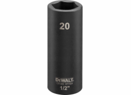 Zásuvka Dewalt 20mm 1/2c narážecí zásuvka hluboká