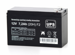 UPS baterie 12V 7,2Ah F2