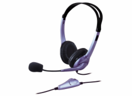GENIUS headset - HS-04S (sluchátka + mikrofon), single jack