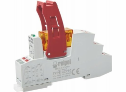 Relpol Push-in Interface Relay 2P 230VAC 8A AgNi PI84-230AC-M93G-PS-2012-01 864992