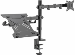 LOGILINK BP0175 Dual monitor mount 17-32inch monitors and 10-15.6inch notebooks/tablets