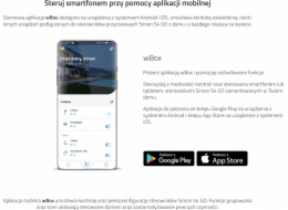 Kontakt-Simon Simon 54 GO Tlačítkový ovladač 30 akcí pro ovládání ovládacích prvků. smartphonem ovládaná WiFi 230V (modul) matně hnědá DEK1W.01/46