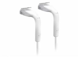 UBNT U-Cable-Patch-RJ45, UniFi Ethernet Patch kabel, 0,1m, Cat6, bílý