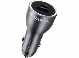 Varta Car Charger 45 Watt Output 1xUSB A / 1xUSB-C PD 57933101111