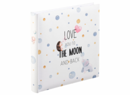 Hama To The Moon Bookbound 25x25 50 white Pages Kids Album 3862