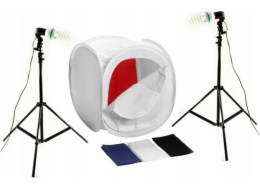 Sada Massa Studio Set Bez stínu Fotografická sada 2x600w / Stan 80cm