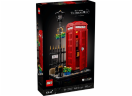 Stavebnice LEGO 21347 Ideas Červená londýnská telefonní budka