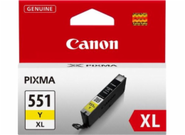 Canon CLI-551Y XL - Hojtydende - gul