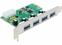 IO Delock PCIe 4x USB 3.0