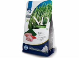 FARMINA N&D Spirulina Lamb Puppy MED/MAXI - suché krmivo pro psy - 2 kg