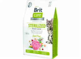 BRIT Care Grain-Free Sterilised Immunity - suché krmivo pro kočky - 7 kg