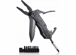 Multitool AZYMUT Gron - 11 nástrojů + 9 bitů + pouzdro (H-P224052)