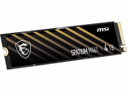 MSI SPATIUM M461 PCIe 4.0 NVMe M.2 4TB PCI Express 4.0 3D NAND