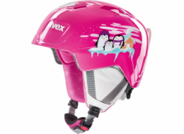 Dětská lyžařská helma Uvex Manic Penguin mint 46-50