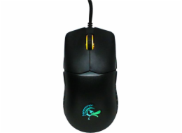 Ducky Feather Gaming Mouse ARGB - přepínače Huano černá