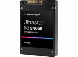 Western Digital Ultrastar DC SN655 U.3 3,84 TB PCI Express 4.0 TLC 3D NAND NVMe