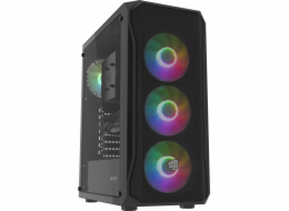 FURY SHOBO SH4F RGB MIDI VĚŽ S OKNEM ČERNÝ