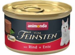 ANIMONDA Vom Feinsten Musa Beef and Duck - mokré krmivo pro kočky - 85 g