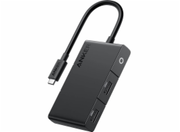 Hub Anker 332 USB-C Single Display 5 w 1 4K HDMI černý