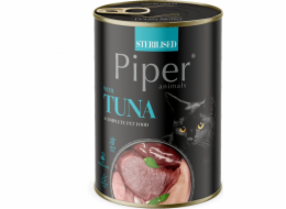 DOLINA NOTECI Piper Sterilized s tuňákem - mokré krmivo pro kočky - 400g