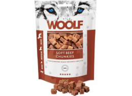 WOOLF Soft Beef chunkies - pamlsek pro psy a kočky - 100g