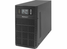 Záložní zdroj UPS Qoltec 52282 | 3kVA | 3000W | Účiník 1,0 | LCD | EPO | USB | On-line