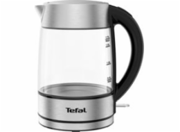 TEFAL | Rychlovarná konvice | KI772D | Elektrický | 2400 W | 1,7 l | Sklo | 360° otočná základna | Nerezová ocel/černá