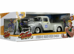 Auto Street Fighter 1956 Ford Pickup s Guile 1:24 Figurka Simba JADA