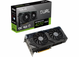 ASUS Dual -RTX4070TIS-O16G NVIDIA GeForce RTX 4070 Ti SUPER 16 GB GDDR6X