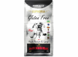 BIOFEED Euphoria Gluten Free Adult střední a velké hovězí maso - suché krmivo pro psy - 2 kg