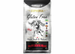 BIOFEED Euphoria Gluten Free Adult small & medium Hovězí maso - suché krmivo pro psy - 12 kg