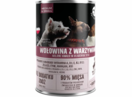 PET REPUBLIC Adult Medium & Small Beef se zeleninou - mokré krmivo pro psy - 400g