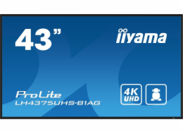 43" iiyama LH4375UHS-B1AG:IPS,4K UHD,Android,24/7