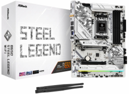 ASRock B650 Steel Legend WiFi / AMD B650 / AM5 / 4x DDR5 DIMM / 3x M.2 / HDMI / DP / USB-C / WiFi / ATX