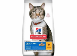 HILL S SP Adult Oral Care Chicken - suché krmivo pro kočky - 7kg