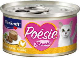 VITAKRAFT POESIE mousse chicken - vlhké krmivo pro kočky - 85 g