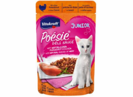 VITAKRAFT POESIE DELICE JUNIOR krůta - vlhké krmivo pro kočky - 85 g