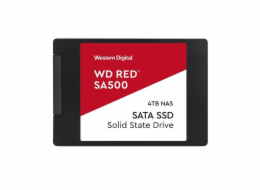 WD RED SSD 3D NAND WDS400T2R0A 4TB SATA/600, (R:560, W:530MB/s), 2.5"