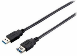 Vybavit kabel USB-A – USB-A USB 2 m černý (128398)