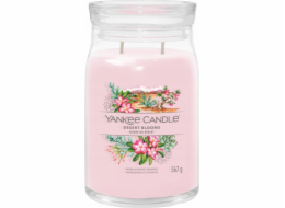 Svíčka ve skleněné dóze Yankee Candle, Pouštní květiny, 567 g