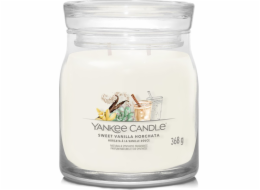 Svíčka ve skleněné dóze Yankee Candle, Sladký vanilkový nápoj horchata, 368 g