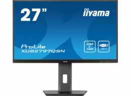 iiyama ProLite/XUB2797QSN-B1/27"/IPS/QHD/100Hz/1ms/Black/3R