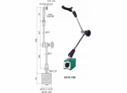 Rozměr MAGNETOVÁ ZÁKLADNA L=500