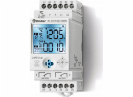 Multifunkční programovatelné časové relé NFC 2P 16A 12 ... 24V AC/DC 84.02.0.024.0000