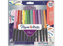 Paper Mate PAPER MATE Faserschreiber Flair 12er METALLIC M 0,7 mm Blister