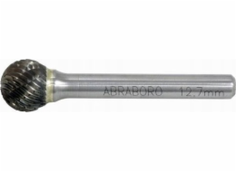 Abraboro ABRABORO fréza na kov Typ D, 6,0 x 50/5 - kulový TCT