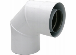 Spiroflex 60/100 Double -Walled Knee 90 White